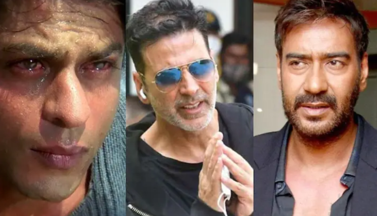 Ajay , Shahrukh , Akshay File photo